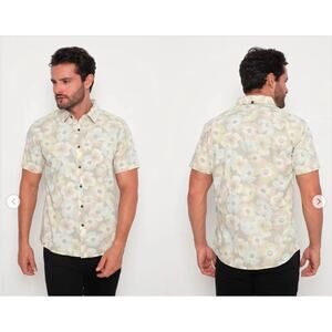 Vissla Lookout Eco Short Sleeve Woven Shirt Kangaroo S